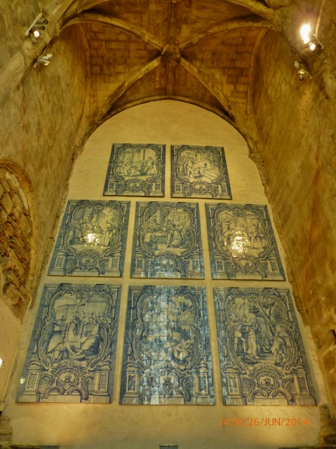 Painel azulejar barroco - 1ª metade do Século XVIII.