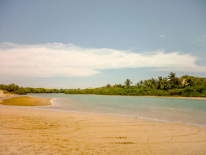 Mundaú, litoral do Município  de Trairi. Fica a 150 km de Fortaleza.