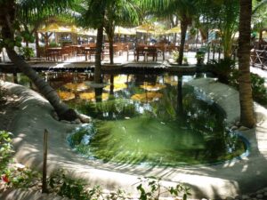 Parcial da Barraca Crocobeach, em Fortaleza.