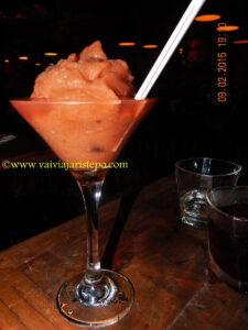 E para finalizar, mais uma estrela da Casa: Frozen de Tamarindo com pitada de segredo.