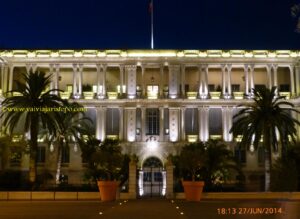 O Palácio da Prefeitura de Nice.