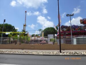 Parque de diversões chamado Antibesland.