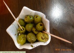 Adoro azeitonas, principalmente temperadas. Estas estavam muito sborosas.
