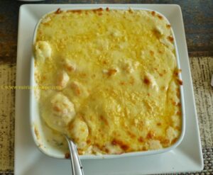 E ainda um Camarão Gratinado ao Molho Provençal que deixaria Netuno com água na boca.