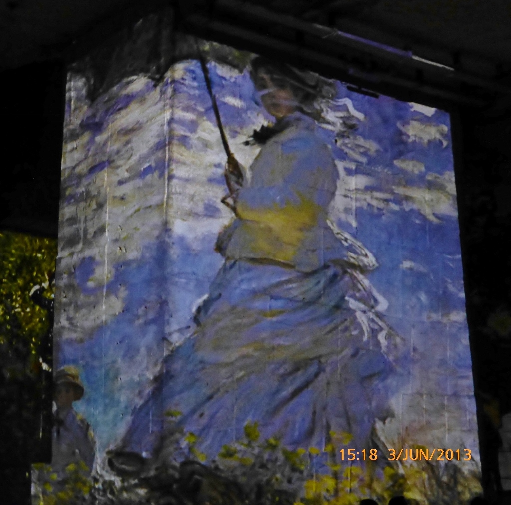 MADAME MONET e SEU FILHO - Tela de Claude Monet (1875). 