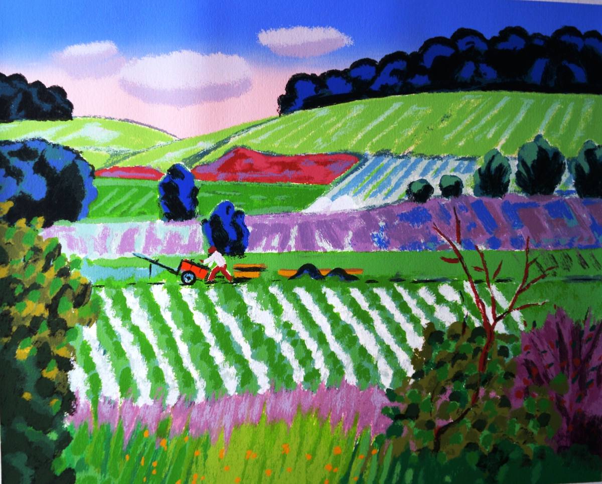 Obra do brasileiro Inimá de Paula. inima-de-paula-paisagem-rural-catalogada-12x-sjuros-18220-MLB20151168237_082014-F