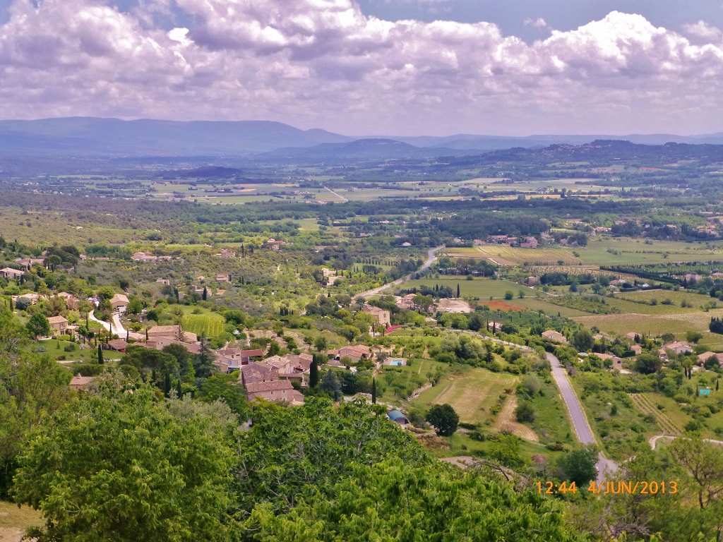 Gordes. Vista parcial de Gordes.