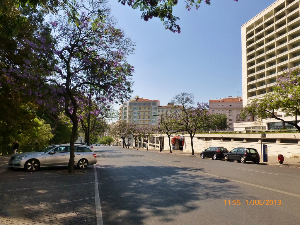 Rua Castilho, endereço do Sana Rex Hotel.