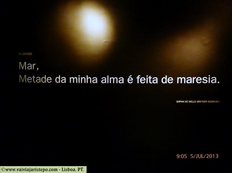 E para quem tem a alma cheirando a maresia igual a mim, vai mergulhar de cabeça nesse verso.