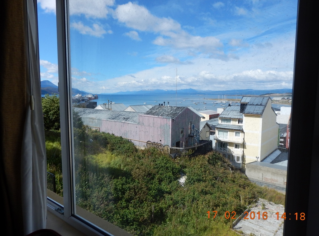 Vista do Hotel Fueguino