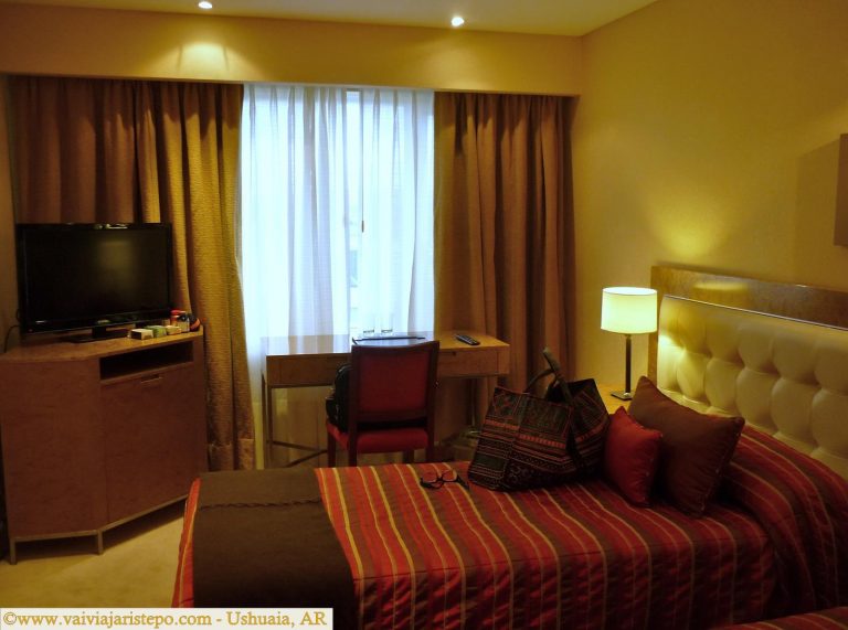 Quarto do Fueguino Hotel em Ushuaia.
