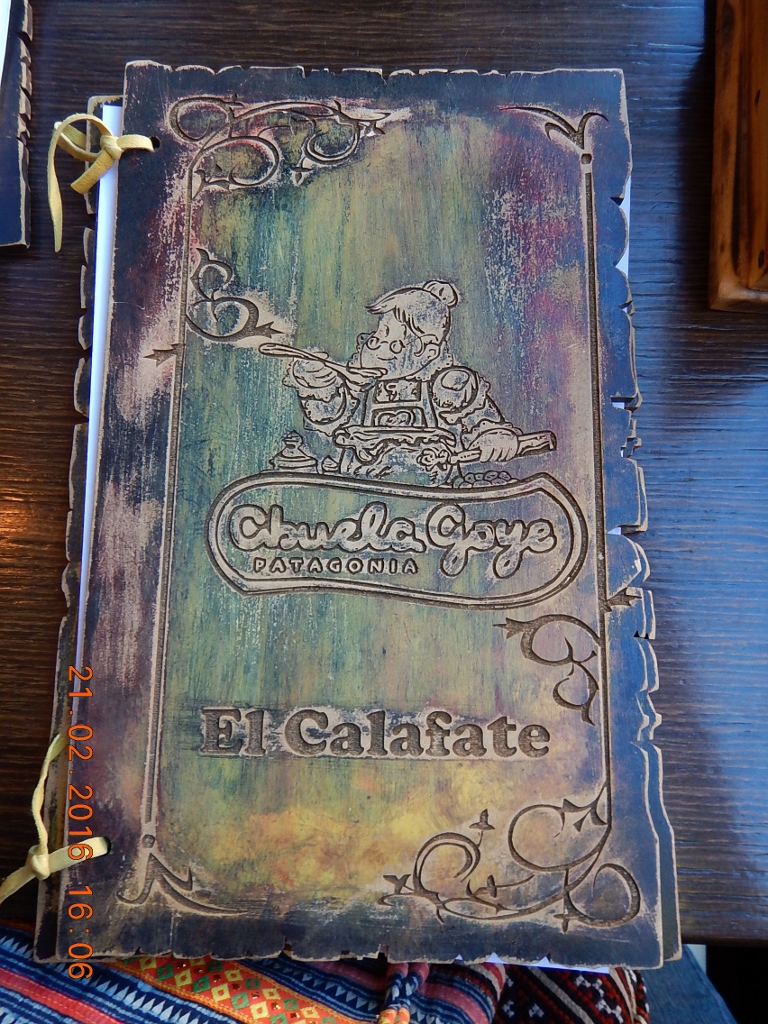 Cardápio da Cafeteria.