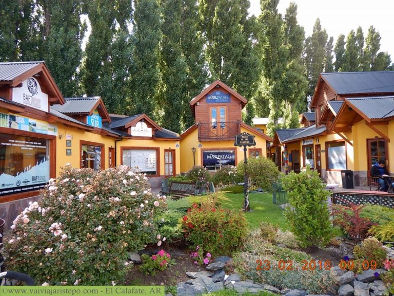 Shopping de compras em El Calafate.