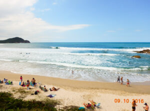 Praia do Rosa.
