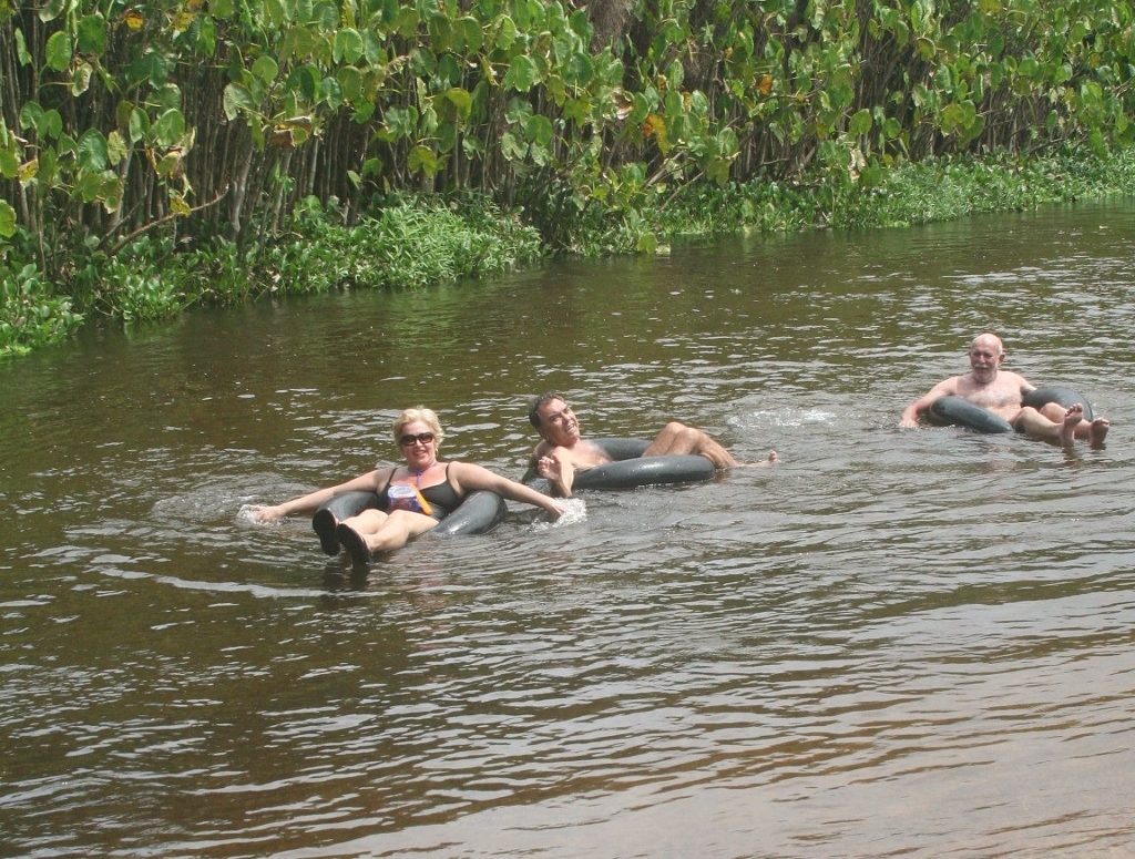 Final da flutuação no Rio Punaú.