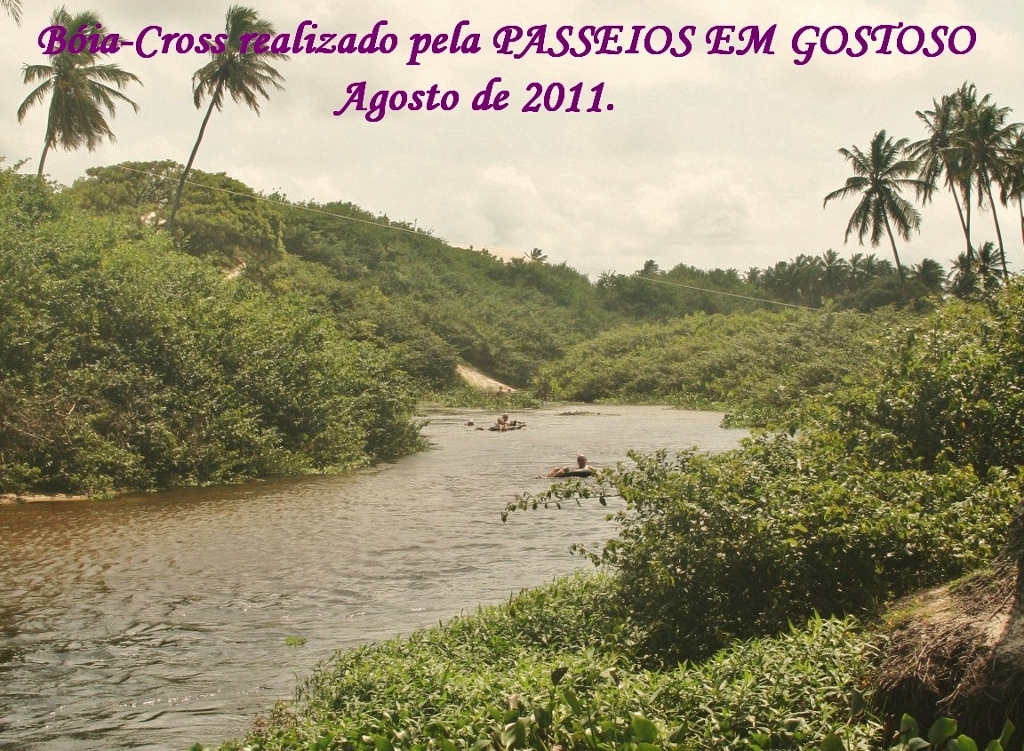 Rio Punaú. Flutuação.