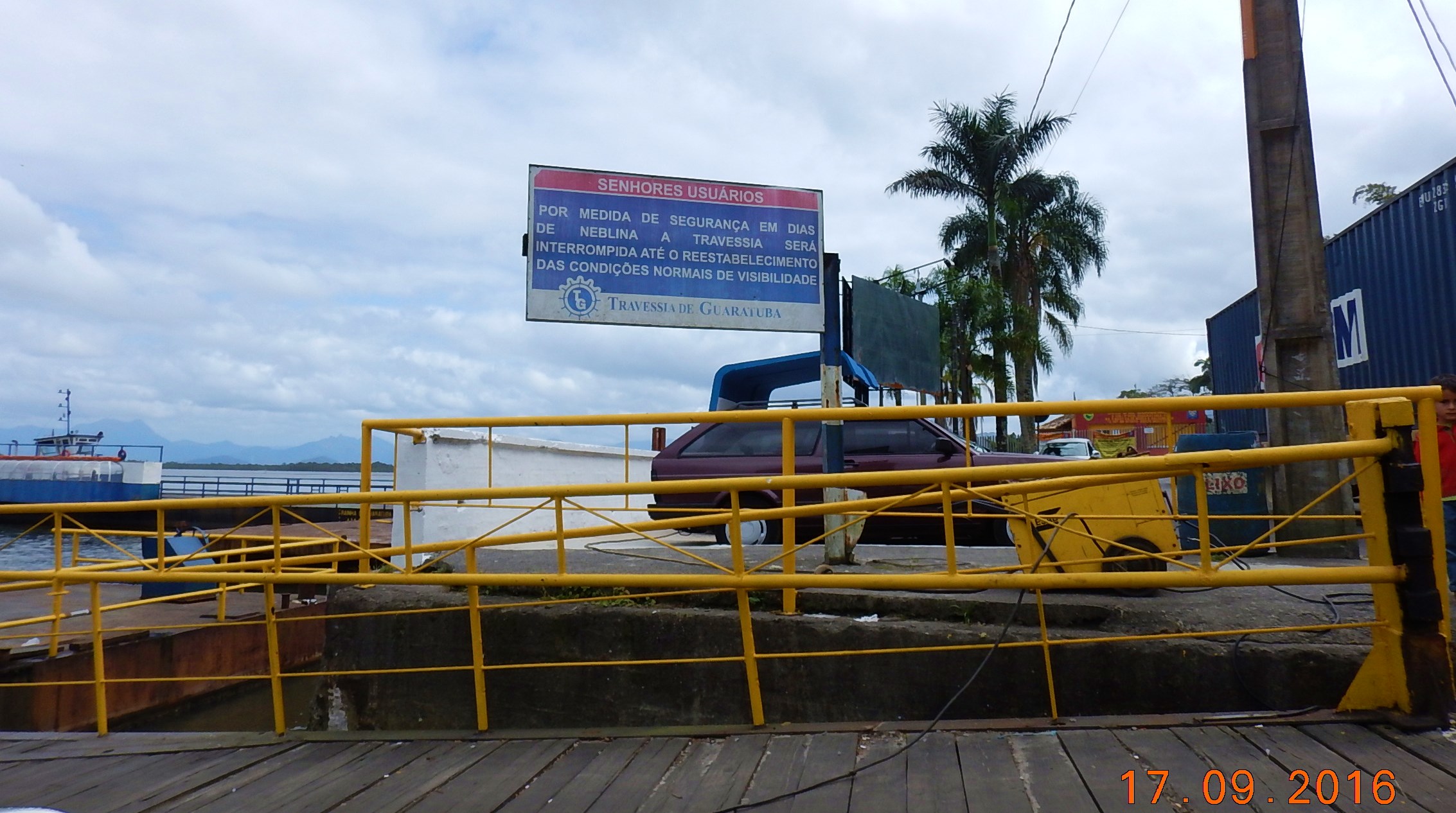 Aviso aos navegantes.