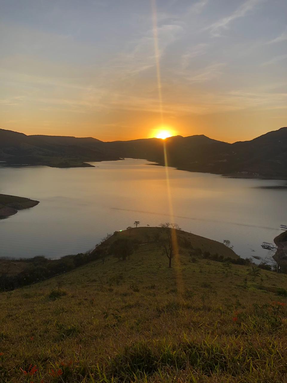 Morro do Chapéu. Entardecer no Morro do Chapéu.