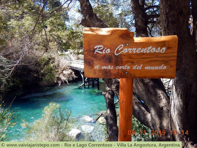 Pesca de trutas no Rio Correntoso.