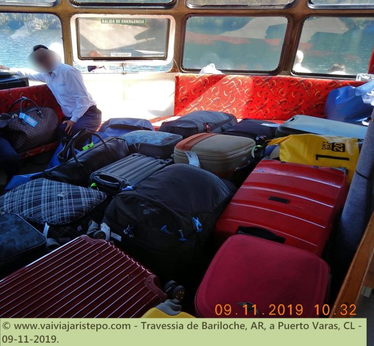 Os desconfiados puderam conferir sem dificuldade se sua bagagem havia sido embarcada.