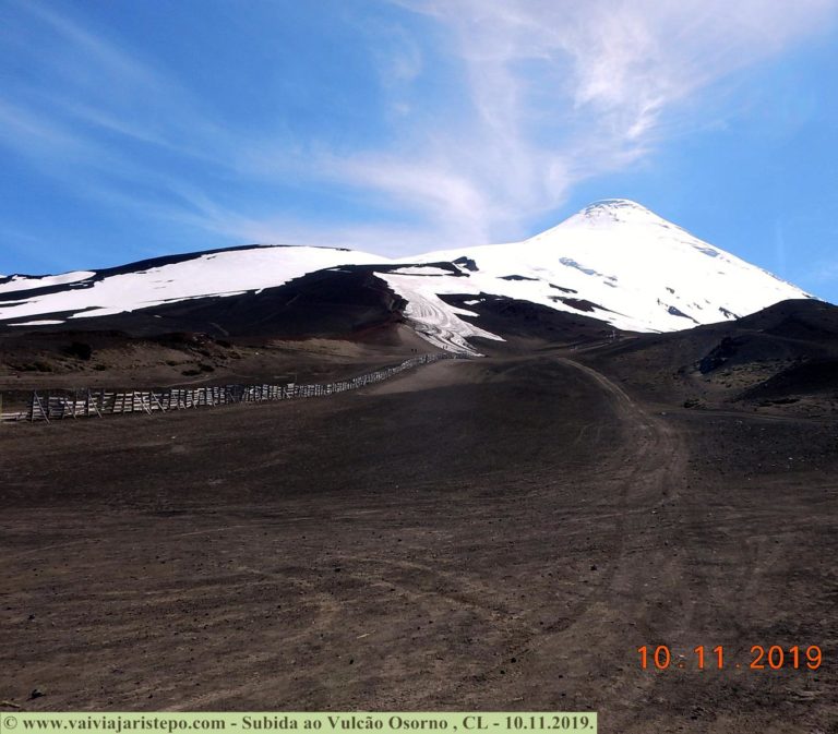 Subida ao Vulcão Osorno. Chile . Vulcão Osorno.