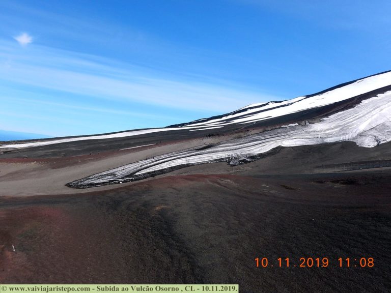 Subindo o Vulcão Osorno