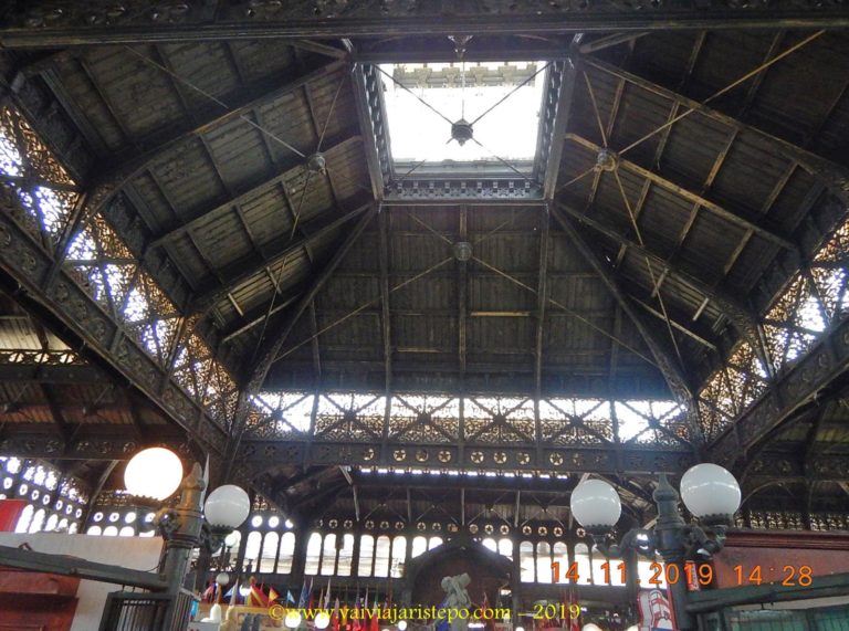 Mercado Central de Santiago do Chile. Mercado Central de Santiago do Chile.
