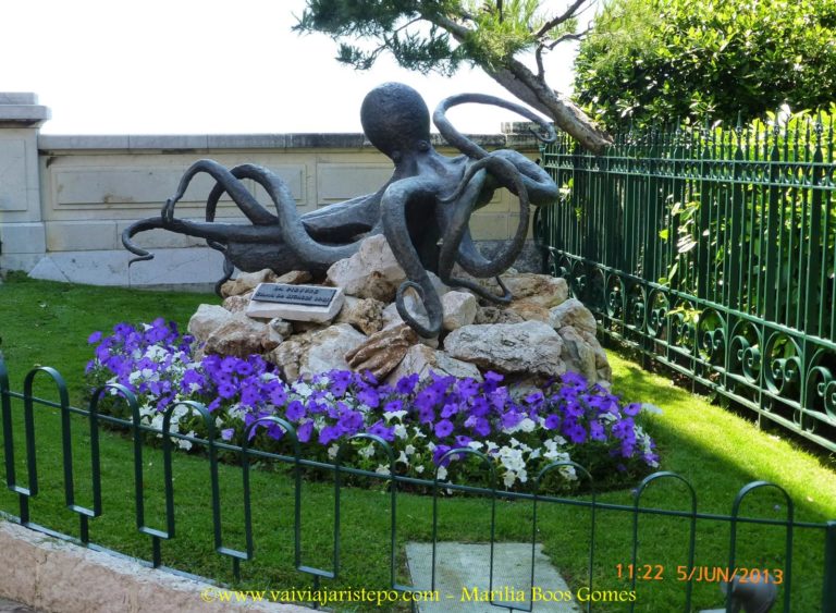 Jardim de Saint-Martin, em Mônaco. Jardim de Saint-Martin, em Mônaco.