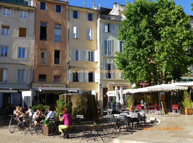 Place des Cardeurs. Place des Cardeurs em Aix-en-Provence.
