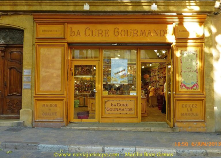 Loja da Cure Gourmande da Rue Vauvenargues La Cure Gourmande de Aix.