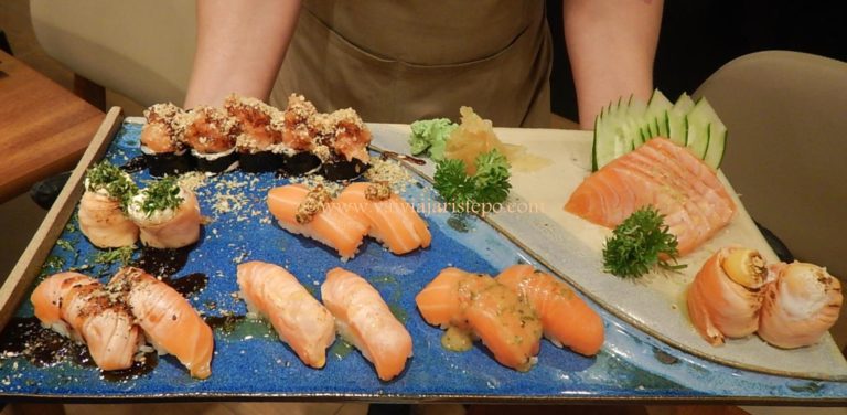 Combinado de Salmão do Jappa de Copacabana. Combinado de Salmão do Jappa de Copacabana.