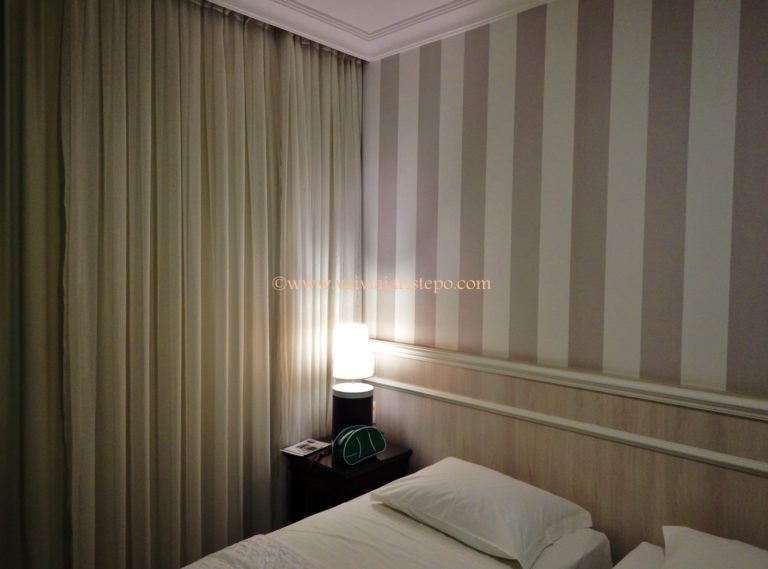 Quarto do Hotel Villa Mayor em Fortaleza.