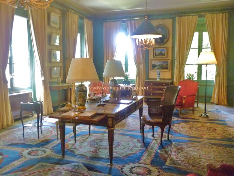 Sala privada do Conde Moisés de Camondo. Sala privada do Conde Moisés de Camondo.