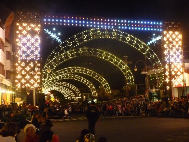 Desfile na rua das Hortências, em 2012. De lá prá cá, muita coisa mudou para melhor e outras, para pior - o som ensurdecedor do atual galpão onde desfilam é um exemplo.
