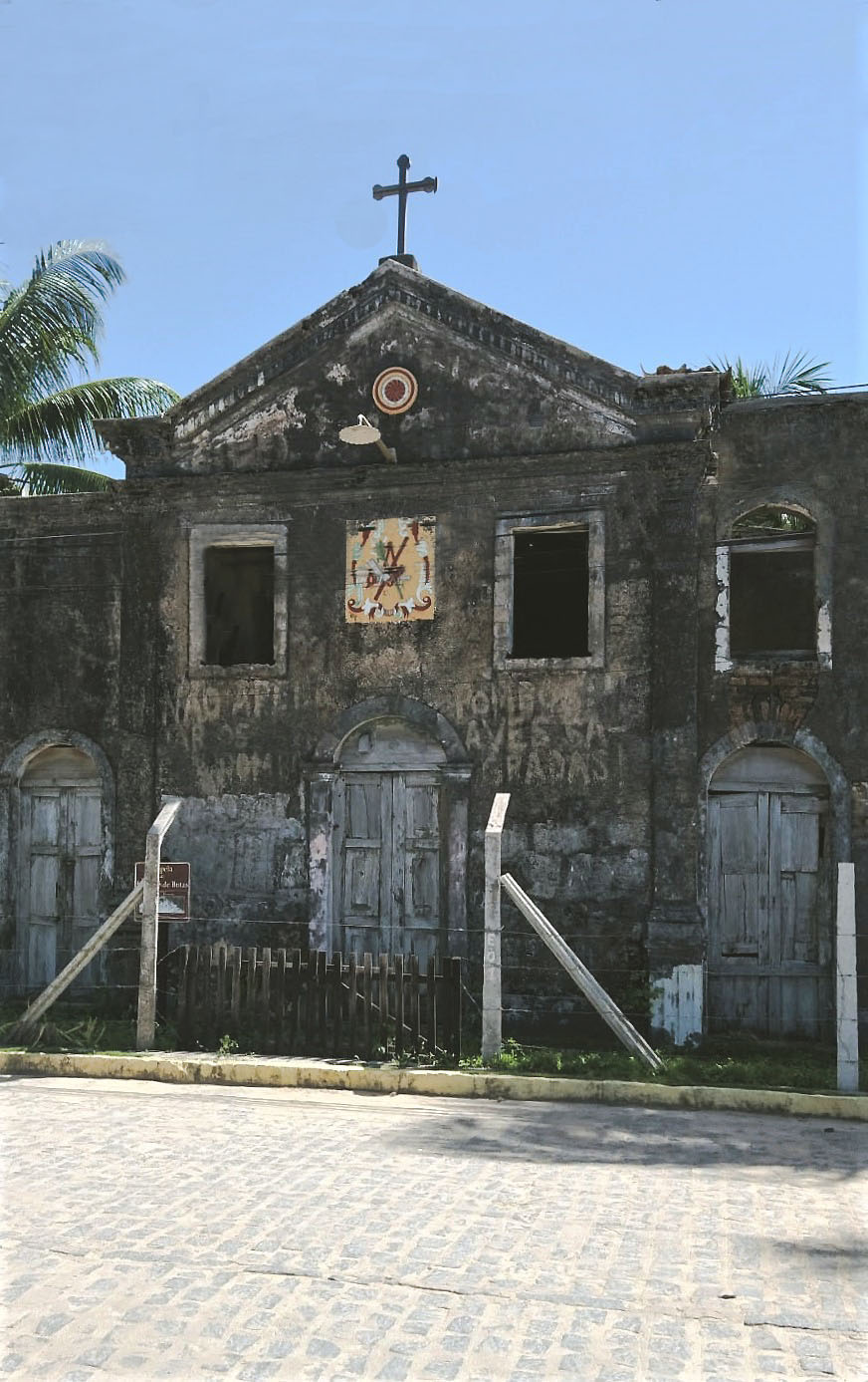 Ruínas da Capela São Jose´de Botas, em Tamandaré, PE. Ruínas da Capela São Jose´de Botas, em Tamandaré, PE.