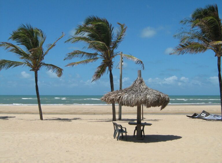 Praia de Guajiru, no Ceará.